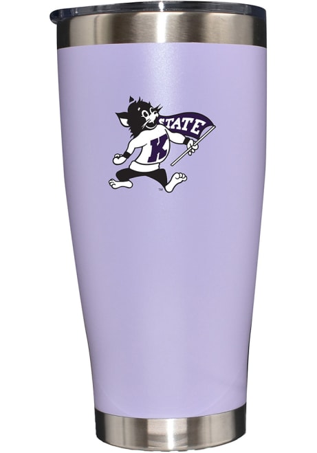 Purple K-State Wildcats 20oz Willie Stainless Steel Tumbler