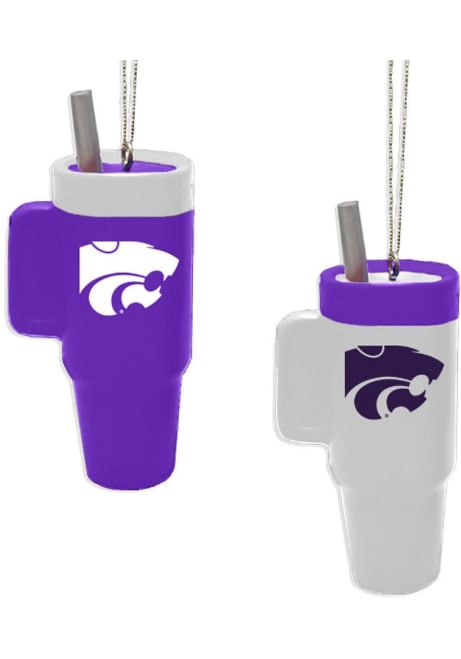 Purple K-State Wildcats Colossal Ornament