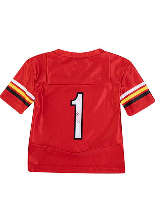 Under Armour Baby Red Maryland Terrapins Sideline Football Jersey