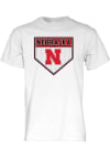 Main image for Nebraska Cornhuskers Big Ten Baseball Short Sleeve T Shirt - White