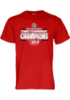 Main image for Ohio State Buckeyes 2025 W Tennis Tournament Champs Short Sleeve T Shirt - Red