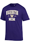 Main image for Washington Huskies Purple Champion EST Date Mom Jersey Short Sleeve T Shirt