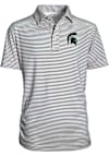 Main image for Youth Charcoal Michigan State Spartans Carson Short Sleeve Polo Shirt