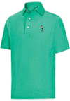 Main image for Mens Michigan State Spartans Green Footjoy Tonal Dot Swinging Sparty Short Sleeve Fashion Polo
