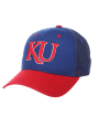 Kansas Jayhawks Trajan Big Rig Adjustable Hat - Blue