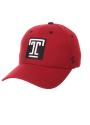 Temple Owls Competitor Adjustable Hat - Cardinal