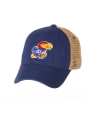 Kansas Jayhawks University Adjustable Hat - Blue