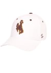 Main image for Wyoming Cowboys Mens White DH Fitted Hat