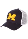 Michigan Wolverines Big Rig Adjustable Hat - Navy Blue