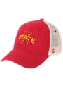 Iowa State Cyclones University Meshback Adjustable Hat - Red