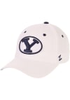 Main image for BYU Cougars Mens White DH Fitted Hat