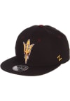 Main image for Arizona State Sun Devils Mens Black M15 Flat Bill Fitted Hat