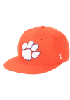 Main image for Clemson Tigers Mens Orange M15 Flat Bill Fitted Hat