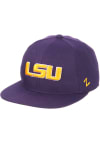 Main image for LSU Tigers Mens Purple M15 Flat Bill Fitted Hat
