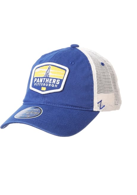 Pitt Panthers Blue Outlook Meshback Adjustable Hat