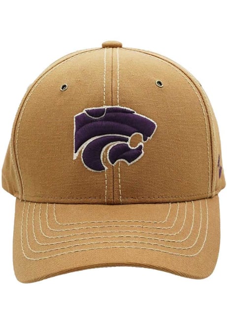 K-State Wildcats Brown Handyman Adjustable Hat