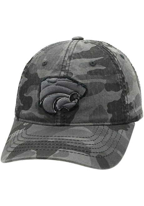 K-State Wildcats Black Smoke City Adjustable Hat