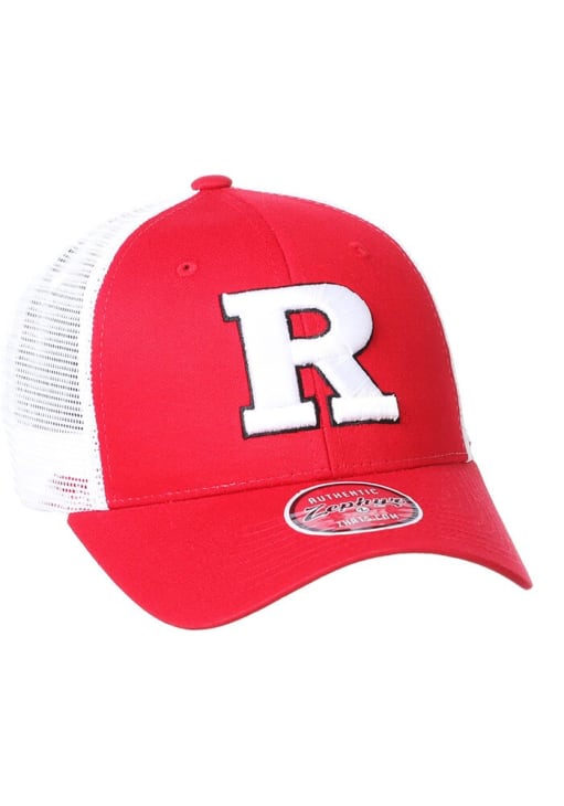 Rutgers Scarlet Knights Big Rig Trucker Adjustable Hat - Red