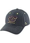 Main image for Central Michigan Chippewas Zephyr Back Yard Fitted Fitted Hat - Black