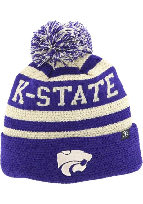 Cuffed Knit K-State Wildcats Mens Knit Hat