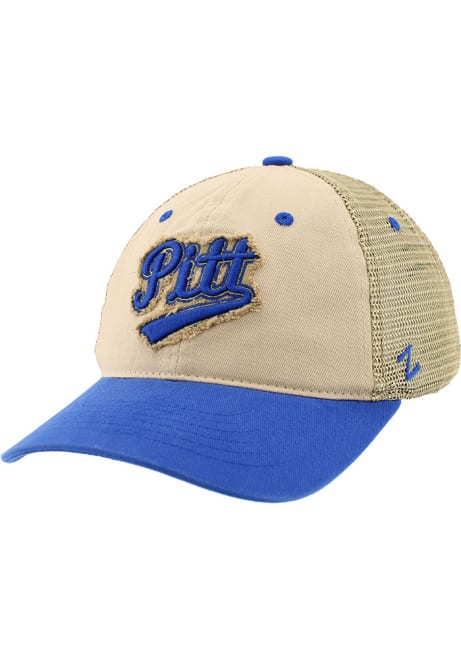 Pitt Panthers Blue Trucker Adjustable Hat