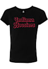 Main image for Girls Indiana Hoosiers Black Summit Sportswear Wordmark Short Sleeve T-Shirt