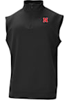Main image for Mens Nebraska Cornhuskers Black Columbia Heat Seal Wickham Hills Vest