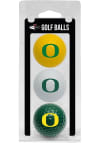 Main image for White Oregon Ducks 3 Pack Golf Balls
