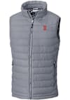 Main image for Mens Illinois Fighting Illini Grey Columbia Heat Seal Powder Lite Vest