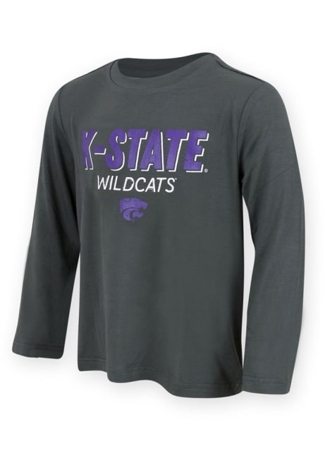 Youth Purple K-State Wildcats Dixon Long Sleeve T-Shirt