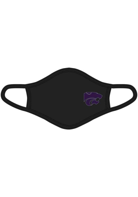 Black K-State Wildcats Mens Fan Mask