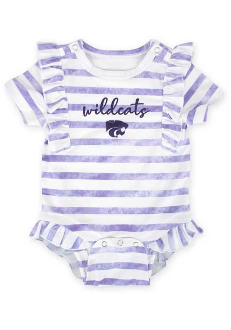 Baby Blue K-State Wildcats Hali Short Sleeve One Piece