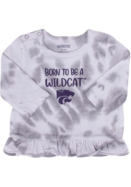 Baby Blue K-State Wildcats Ivah Long Sleeve T-Shirt