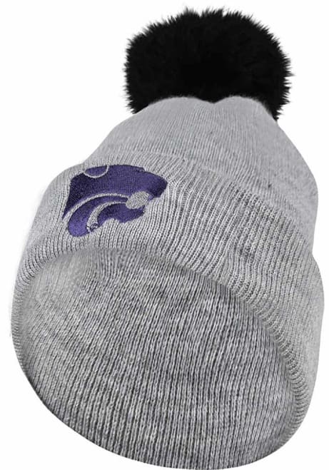 Ocean K-State Wildcats Youth Knit Hat - Grey