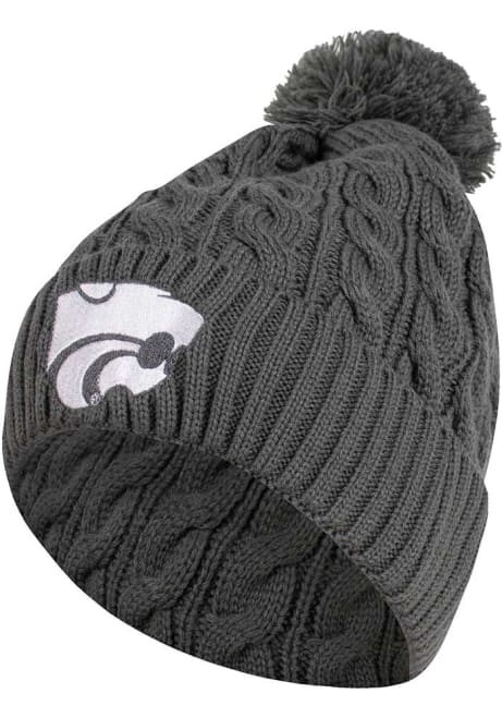 Nickel K-State Wildcats Womens Knit Hat - Grey