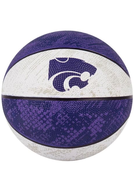 Purple K-State Wildcats Mini Rubber Basketball