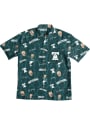 Carson Wentz Philadelphia Eagles Hawaiian Dress Shirt - Green