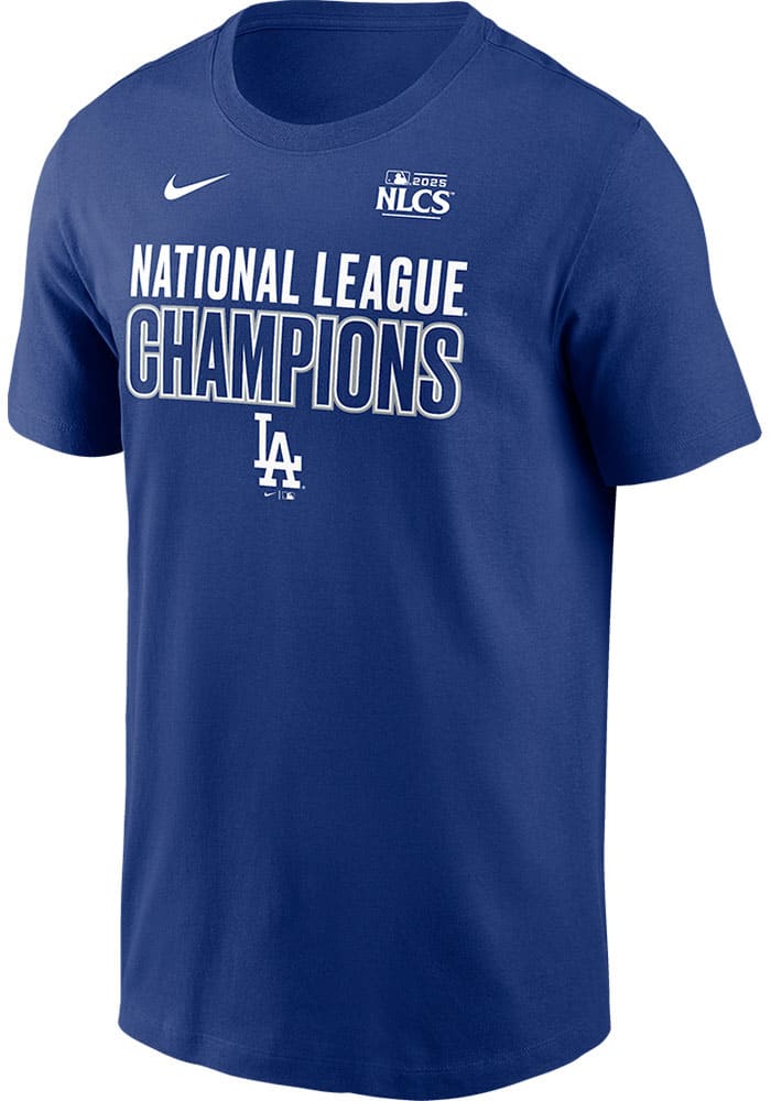 Nike Los Angeles Dodgers ROYAL 2025 LCS Champions Road To Victory