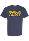 Main image for Michigan Wolverines Navy Blue Summit Sportswear Floral Aunt Short Sleeve T-Shirt