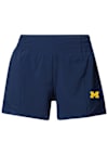 Main image for Womens Michigan Wolverines Navy Blue lululemon Hotty Hot 4" Shorts