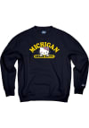 Main image for Womens Navy Blue Michigan Wolverines Quick Look Crew Sweatshirt