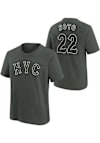 Main image for Juan Soto New York Mets Youth Charcoal City Connect Player Tee
