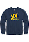 Main image for Mens Navy Blue Drexel Dragons Big Logo Crew Sweatshirt