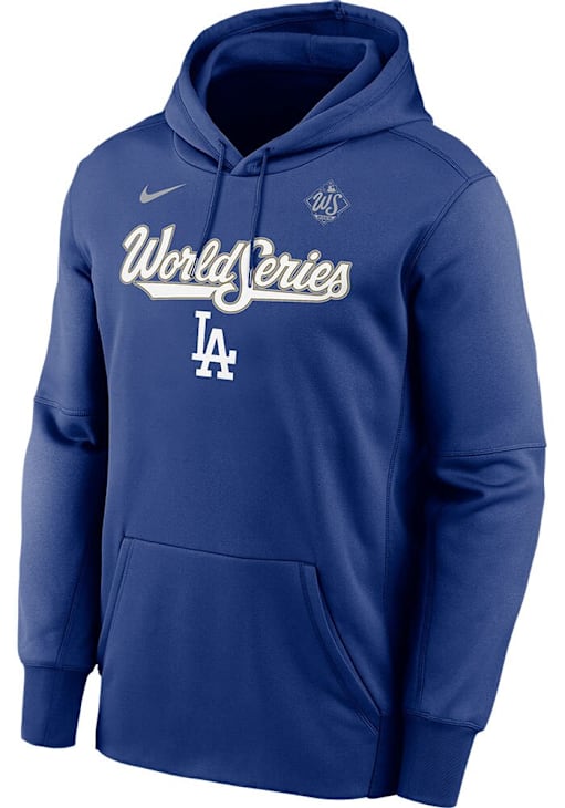 Nike Los Angeles Dodgers Mens Blue 2025 World Series Participant AC Hood