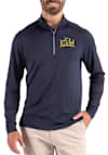 Main image for Mens Drexel Dragons Navy Blue Cutter and Buck Coastline Qtr Zip Pullover