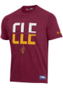 Under Armour Cleveland Cavaliers Red City Tee