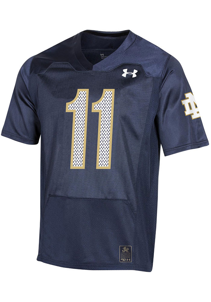 Under armour outlet notre dame jersey