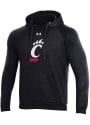 Cincinnati Bearcats Under Armour All Day Fleece Hooded Sweatshirt - Black