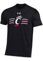 Cincinnati Bearcats Under Armour Waves T Shirt - Black