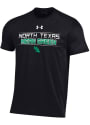 North Texas Mean Green Under Armour Name Mascot Lines T Shirt - Black